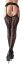 Ciorapi Pojartier Suspender Tights Cottelli Collection - Negru