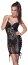 Rochie cu Broderie Dantela Noir Handmade - Negru