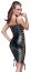 Rochie cu Broderie Dantela Noir Handmade - Negru