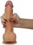 Dildo Dual-layered Platinum Silicone Cock, 21,5 cm x 4 cm - detaliu design