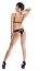 Lenjerie Sexy WetLook Asamy Shibari Demoniq - Negru - dimensiuni complete