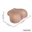 Masturbator Real Stuff "Beautiful Behind" 22 cm - Natural##