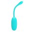 Ou cu vibratii reincarcabil  Pretty Love »Franklin« 19,7 cm - Turcoaz