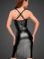 Rochie Eleganta Wetlook Noir Handmade - Negru - detaliu finisaj