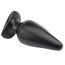 Plug anal Rubicon Chisa Novelties - material silicon moale negru fara ftalati