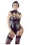 String Body Leather Look, dantela neagra, Luxury Donna Cotelli Collection