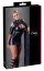 Rochie Sexi Latex Look Cotelli Collection - Negru - dimensiuni complete
