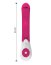 Vibrator Pretty Love Felix, 30 Vibratii - detaliu finisaj