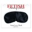 Fetish Fantasy Series Satin Love Mask Black - vedere frontala