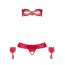 Set Lenjerie Sexy Obsessive -  Rosu