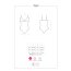 Body Obsessive Redella, Negru - culoare si material