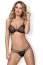 Set Lenjerie Intima Obsessive - Negru