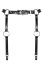 Portjartier Curele Obsessive - Negru