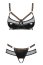 Set sexy Obsessive Electricia, Negru# - culoare si material
