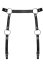 Portjartier Curele Obsessive - Negru