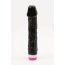 Vibrator Natural Realistic Fantasy, Negru [ 22,5 cm x 4,5 cm ] - dimensiuni complete