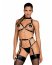 Portjartier Curele Obsessive - Negru