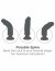 Vibrator Pipedream »King Cock« 23 cm - Negru
