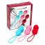 Set 3 Bile Vaginale Exercitii Kegel Satisfyer »Ben Wa Balls«