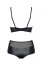 Set Obsessive Leatheria 2 pcs, Negru# - detaliu finisaj