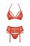 Set Lenjerie Intima Obsessive - Rosu