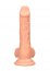Strapon femei cu chilot, Dildo Natural Realistic, Real Rock, 19 cm x 3,5 cm - detaliu design