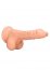 Strapon femei cu chilot, Dildo Natural Realistic, Real Rock, 19 cm x 3,5 cm - detaliu ambalaj