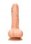 Strapon femei cu chilot, Dildo Natural Realistic, Real Rock, 19 cm x 3,5 cm - culoare si material