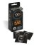 Prezervative negre, EXS Nano Comfy Fit, 12 buc - accesorii incluse