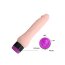 Vibrator Clasic Realistic Cock, natural,  [ 22 cm x 4 cm ] - culoare si material