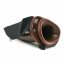 10 Inch Hollow Strap-On Vibe Chocolate - vedere laterala