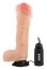 Vibrator Dancing Dick Nature Skin, 5 Rotatii, 3 Vibratii - culoare si material