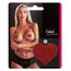 Ornamente Sfarcuri Cottelli Accessories "Titty Heart Sticker" - Rosu