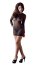 Rochie scurta, neagra si transparenta, Morgan# - accesorii incluse