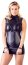 Rochie Latex Domina Cottelli Bondage -Negru