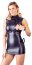 Rochie Latex Domina Cottelli Bondage -Negru