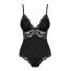 Body Negru Senzual, Obsessive, dantela# - dimensiuni complete