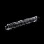 Dildo Dublu Transparent Lovetoy "Flawless Clear"  30 cm - dimensiuni complete