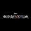 Dildo Dublu Transparent Lovetoy "Flawless Clear"  30 cm - vedere laterala