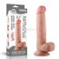 Dildo Realistic Lovetoy "Sliding Skin Dong 8" 20 cm - Natural