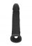 Prelungitor Penis Realrock »Penis Extender With Rings« 23 cm - Negru - culoare si material