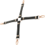 Set Catuse Coquette "Fantasy" - Negru