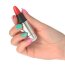 Mini Vibrator Toyz4Lovers »Multi-Speed Lipstick« 9 cm - Argintiu