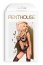 Catsuit, Penthouse, Wild Virus, plasa, negru# - culoare si material