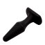 Butt Plug Anal Chisa Novelties "Black Mont" 10,4 cm - Negru - culoare si material