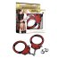 Catuse Lovetoy "Fetish Pleasure Diamond Handcuffs" Rosu##