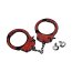 Catuse Lovetoy "Fetish Pleasure Diamond Handcuffs" Rosu##