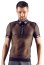 Tricou Tip Camasa Barbati - Svenjoyment - Negru - vedere laterala