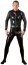 Salopeta Latex Barbati,jumpsuit cu fermoar,neagra