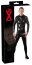 Salopeta Latex Barbati,jumpsuit cu fermoar,neagra